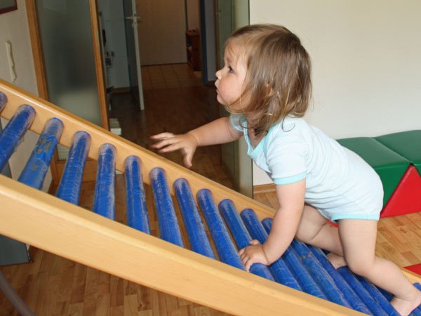 Kletterübung