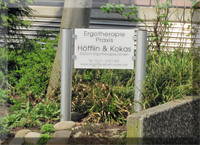 Praxis-Schild